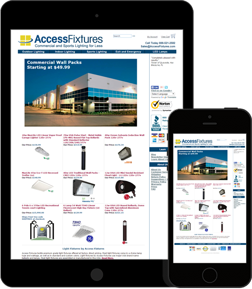 Access Fixtures Commercial and Sports Lighting