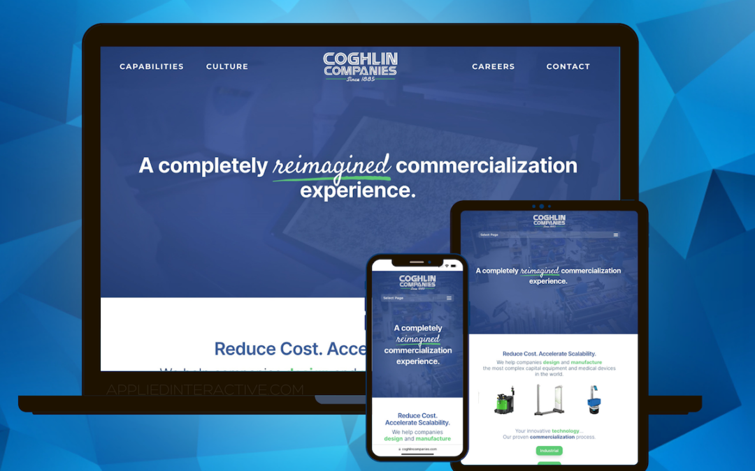 Coghlin Companies and Applied Interactive Signal New Era of Innovation With Website Launch